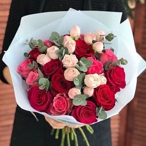 Нежный букет "Аквамарин"