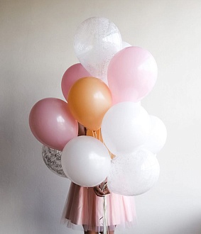Набор шариков "Розовые облака"