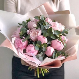 Букет "Кроткий румянец"