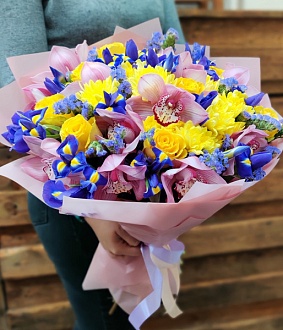 Букет "Яркое счастье"