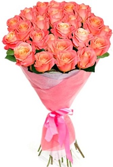 Милый букет из 19 роз Мисс Пигги на 8 марта