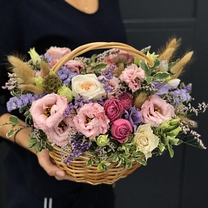 Корзинка цветов "Парк Горького"