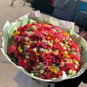 Букет "Король Оранжевое Лето"