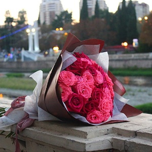 Букет роз "Вечерняя Аврора"
