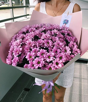 Букет "Розовое облако"