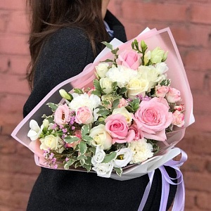 Букет "Розовый светлячок"