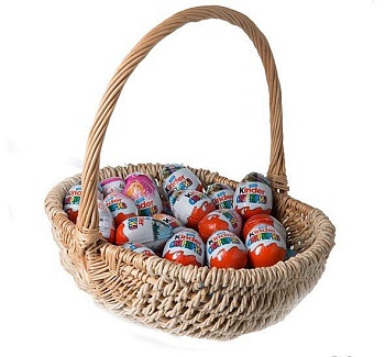 Корзина "Kinder Surprise"