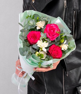 Необычный букет "Милый комплимент"