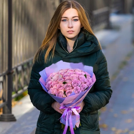 Нежный букет "Сиреневые сны"