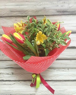 Сборный букет "Летний дождь"